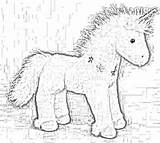 Stuffed Coloring Pages Unicorns Unicorn Filminspector Downloadable Pax Plush Fur Measures Synthetic Inches Tall Soft sketch template