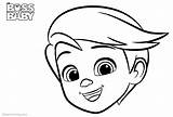 Baby Face Drawing Boss Coloring Pages Kids Printable sketch template