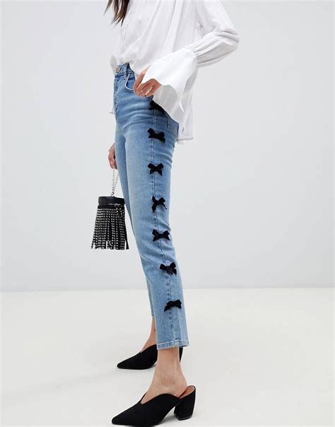 asos farleigh mom jeans fashion trends november  popsugar fashion uk photo