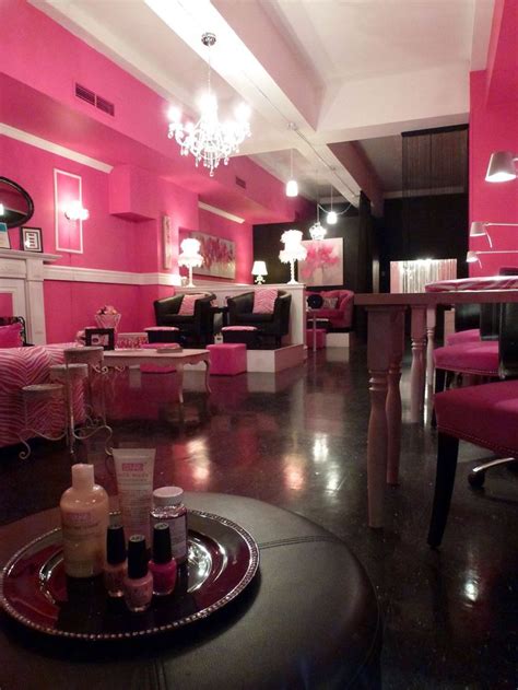 nail spa pink salon nail salon decor salon decor beauty salon