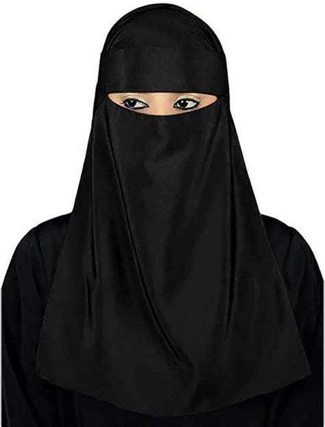 Kaakaeu Turban Hijab Niqab Islamische Gesichtsmaske Abdeckung Schal
