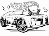 Wheels Hot Coloring Pages Getdrawings sketch template