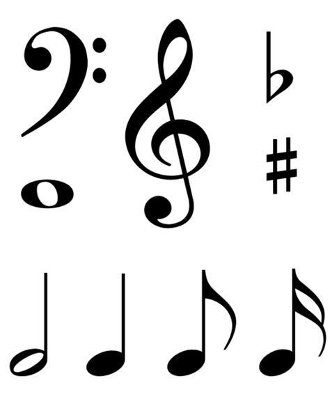 Free Clip Art Music Notes And Symbols