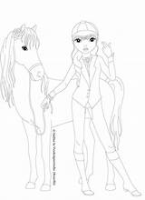 Horse Topmodel Model Rider Deviantart Ausmalbilder Depesche Coloring Von Outline Malen Pages Drawing Template sketch template