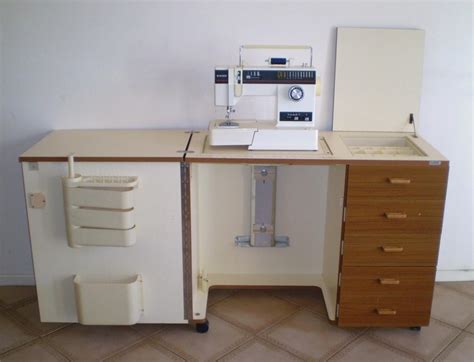 horn sewing machine cabinet cw hydraulic lift ebay