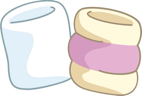 cartoon marshmallow clip art