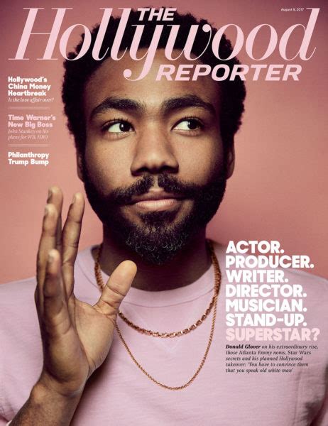 Donald Glover Covers August Edition Of The Hollywood