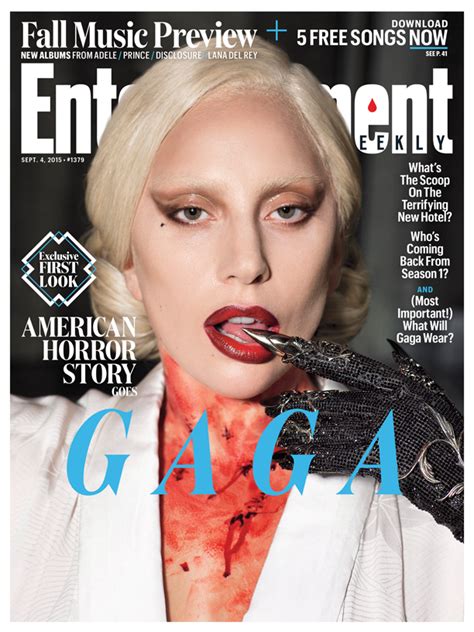 lady gaga covers entertainment weekly as her character