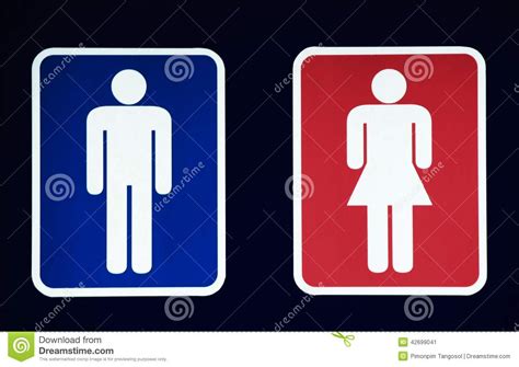 male and female restroom symbol stock image image of icon washroom