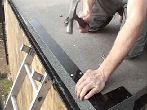 flat roof installation  england youtube