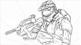 Master Chief Coloring Halo Pages Drawing Printable Kids Color Getcolorings Getdrawings Drawings sketch template