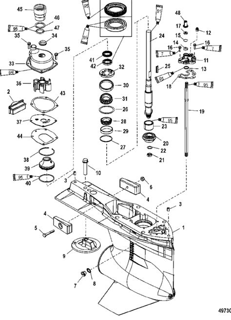 install  mercury  hp outboard parts diagram toyskidsco