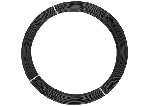 black wire galvanized black iron wire