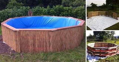 make your very own diy swimming pool with 9 old wooden