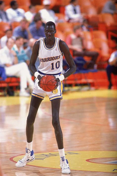 manute bols son   college   hes  heaving   pointers  dad