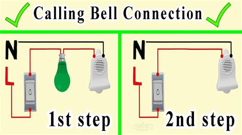 simply    connect calling bell wiring diagram youtube