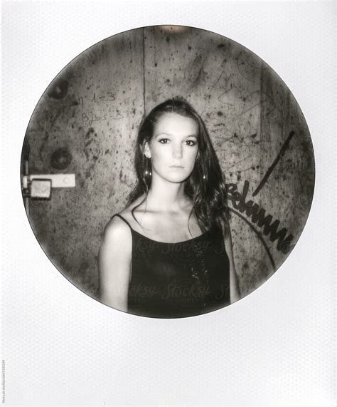 Polaroid Of A Young Woman By Stocksy Contributor Vera Lair Stocksy