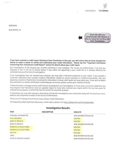 rebuttal letter  credit repair secrets exposed