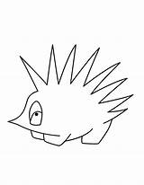 Porcupine Porcospini Porcospino Disegnidacolorare sketch template