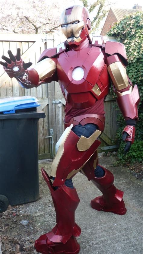 Superhero Fan Builds His Own Iron Man Costume From Foam