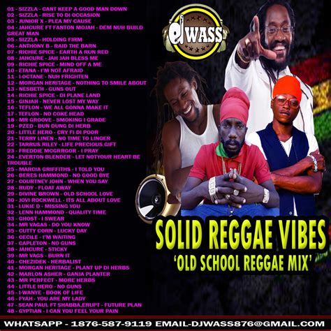 dj wass solid  school reggae mix jatune