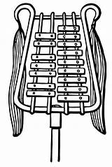 Glockenspiel sketch template