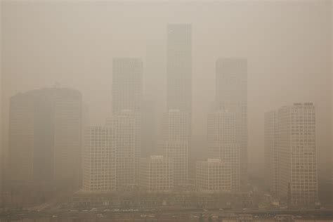Photos Beijing Chokes On Air Pollution Wsj
