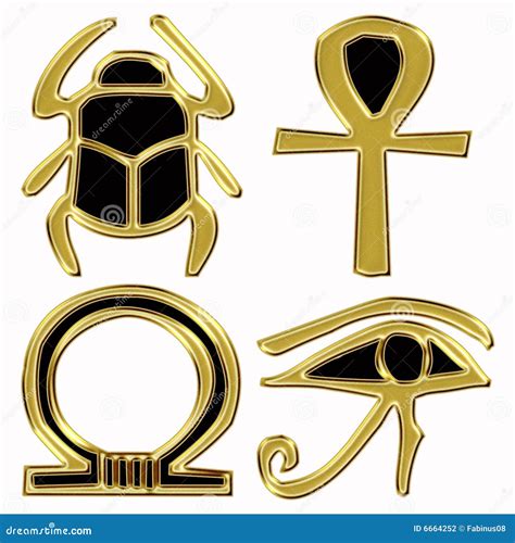 stock photography egyptian symbols image