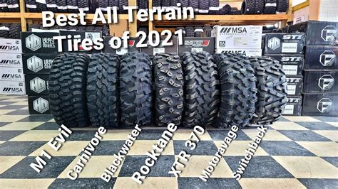 The Best All Terrain Tires For Sxs And Atvs 2021 Comparison Weight