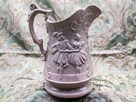 antica brocca scozzese  ceramica  smaltatura al sale etsy italia parian antique jug