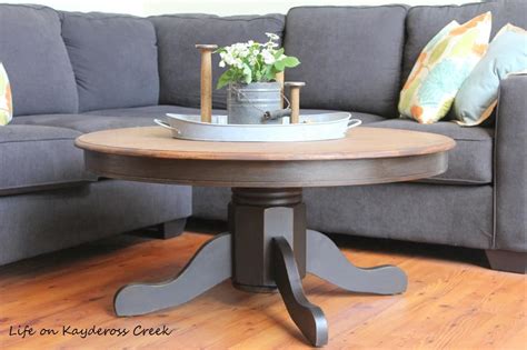 rounded diy coffee tables