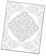 Coloring Crochet Book Interweave sketch template