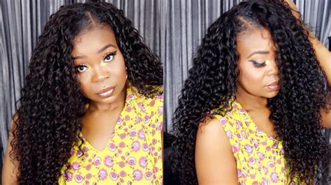 How To Do Sew In Weave With Leave Out Side Part On Short Thin Hair