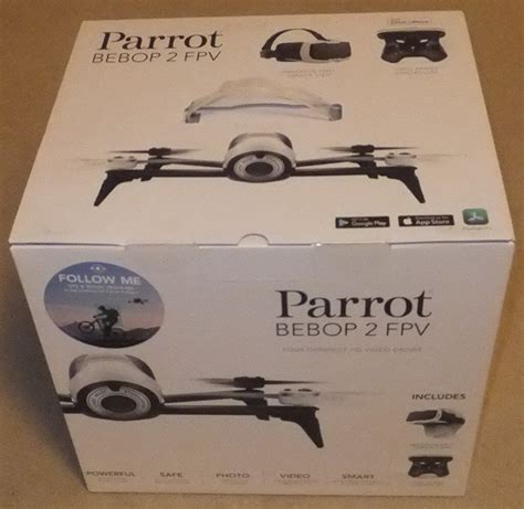 parrot bebop  quadcopter drone  skycontroller  cockpit fpv glasses brand