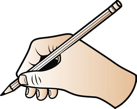 clipart writing  pencil