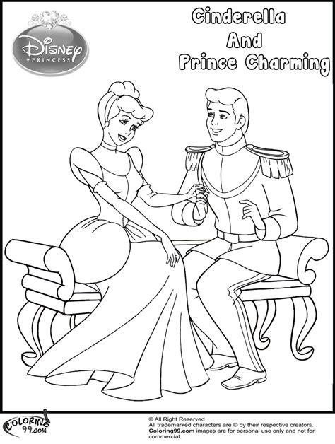 fans request cinderella  prince charming coloring pages team colors