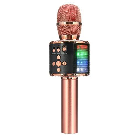 karaoke microphone   wireless led  karaoke microphone  light mini usb speaker
