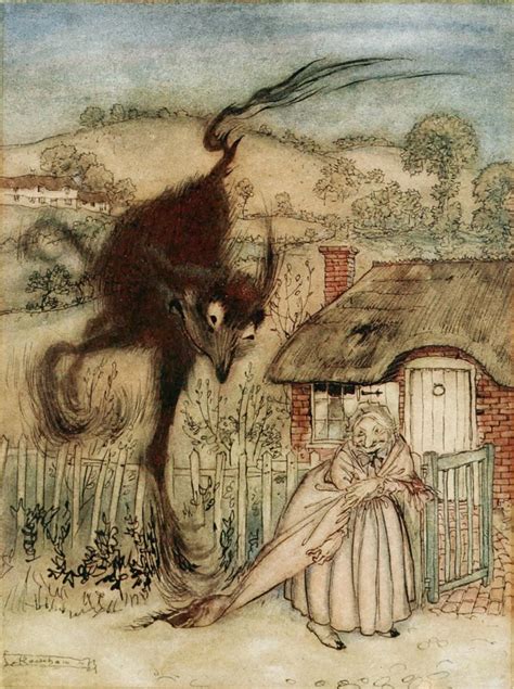 Arthur Rackham Fairy Tales Fairytale Illustration