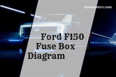 ford  pickup wd fuse box diagrams