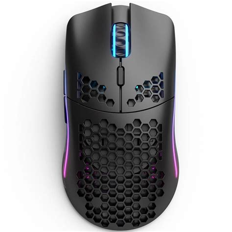glorious model  wireless rgb gaming mouse matte black rb tech games