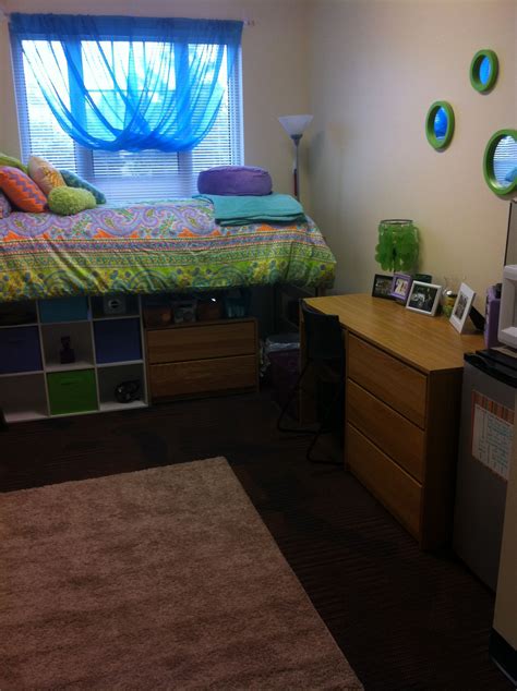 Layout For A Single Room Or Suite Style College Dorm