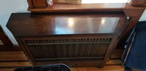 restoring exquisite antique radiator covers heating   wall