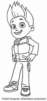 Ryder Paw Patrol Coloring Pages Printable Getdrawings Getcolorings Color Colorings sketch template