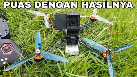 rakit drone sendiri bisa angkat camera eachine tyro youtube