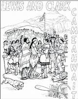 Sacagawea sketch template