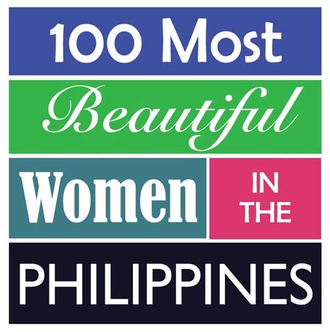 100 most beautiful women in the philippines for 2016