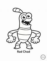 Coloring Gonoodle Sheets Champ Classroom Noodle Rad Chad Activities Sheet Also May Inspiration sketch template