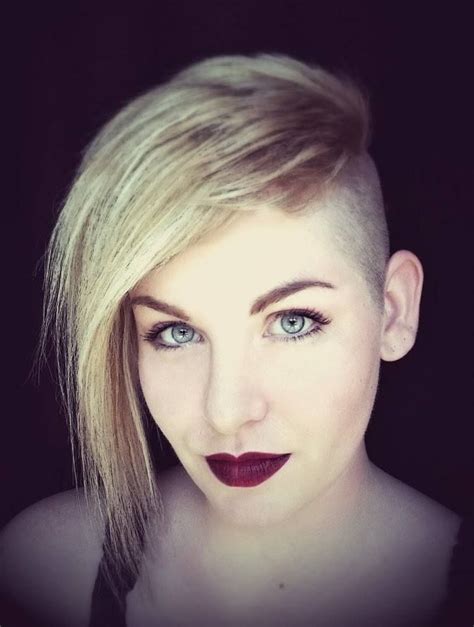 Trendy Half Shaved Hairstyles For A Bold Look