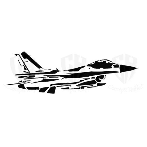 fighter jet reusable stencil  size variations  choose etsy