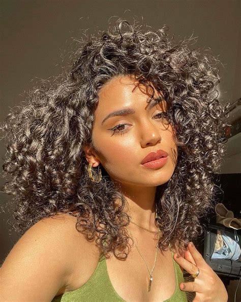 25 photos that will make you want curly bangs in 2023 curly hair